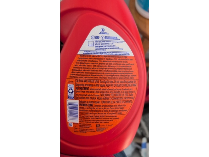 Tide Liquid Touch Of Downy Laundry Detergent, April Fresh, 74 Loads, 105 fl oz/3.1 L