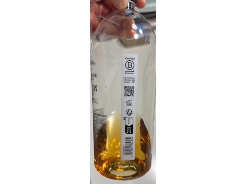 L'Occitane En Provence Le Savon Verbena Liquid Soap Refill, 16.9 fl oz/500 mL