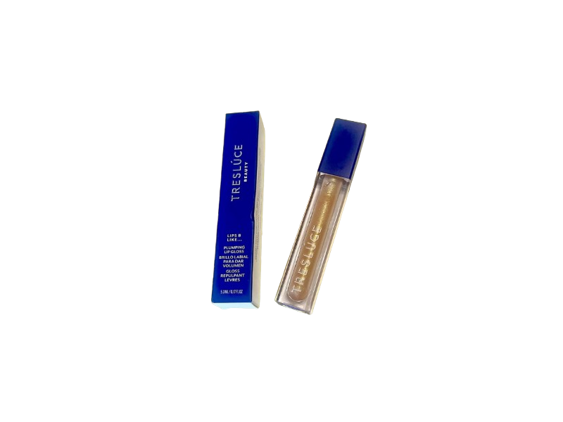 Tresluce Beauty Lips B Like... Plumping Lip Gloss, Dazzling, 0.17 fl oz/5.3 mL