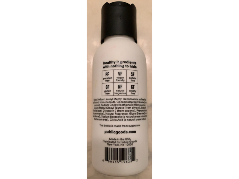 Public Goods Body Wash, 3 fl oz