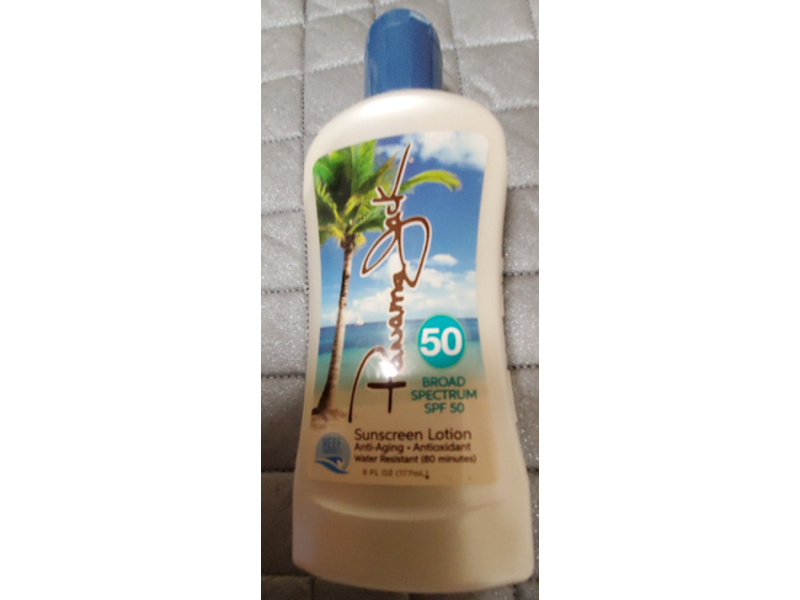 Panama Jack Sunscreen Lotion, SPF 50, 6 fl oz/177 mL