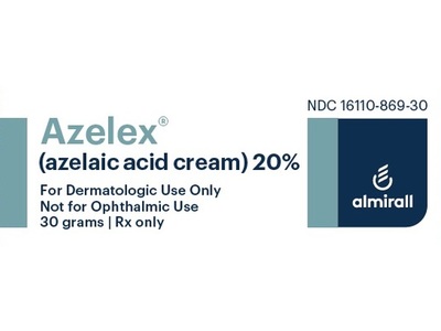 Azelax (Azelaic Acid) cream 20%, 30 g, Almiral (Rx)