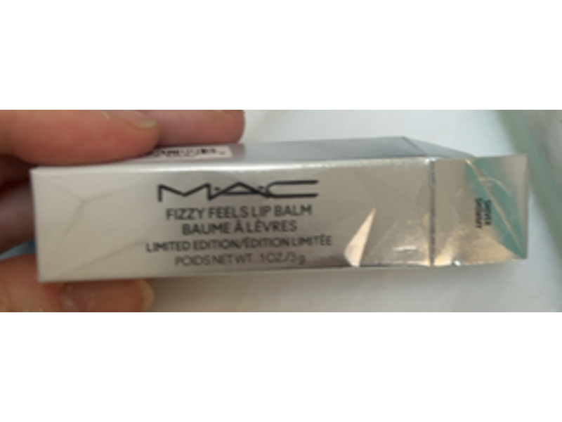 M.A.C Fizzy Feels Lip Balm, Shiver Shimmy, 0.1 oz/3 g