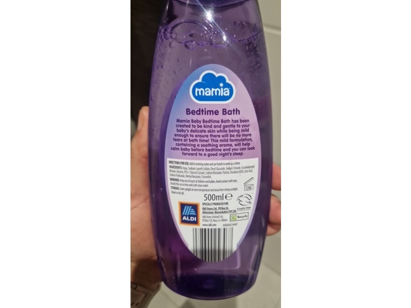 Mamia Bedtime Bath, Soothing Aroma, 500 mL