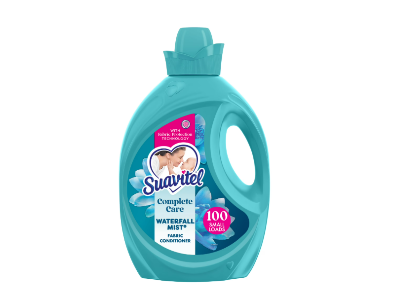 Suavitel Complete Care Fabric Conditioner, Waterfall Mist, 100 fl oz/2.9 L, 100 Loads