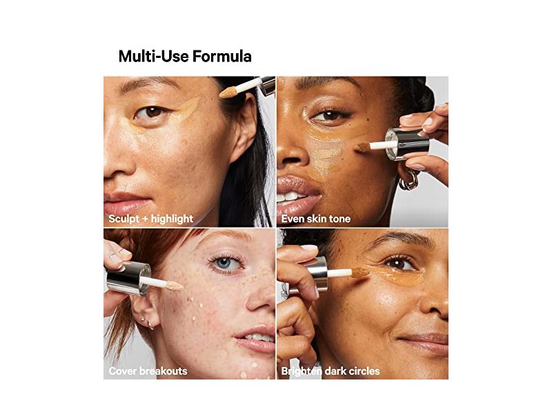 Milk Makeup Future Fluid All Over Cream Concealer, Shade 5W - Fair with Warm Undertones, 0.28 fl oz