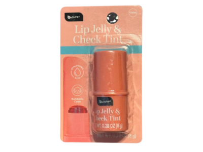 b.Pure Lip Jelly & Cheek Tint, Coral, 0.28 oz/8 g