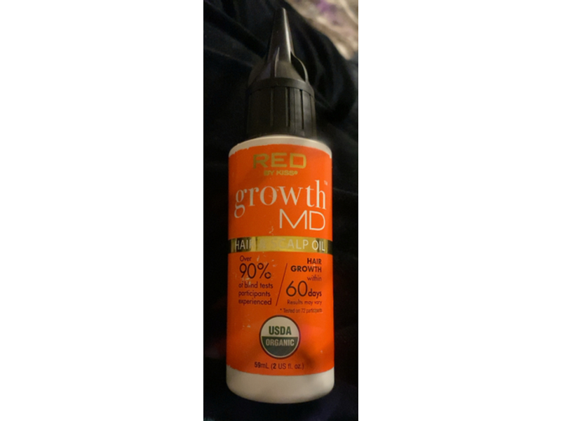 Red By Kiss Growth MD Hair & Scalp Oil, 2 fl oz/59 mL