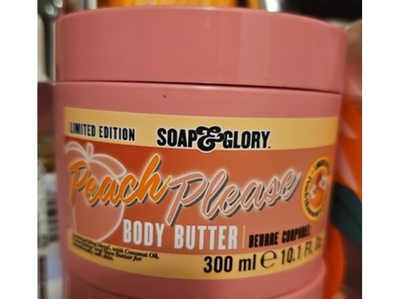 Soap & Glory Body Butter, Peach Please, 10.1 fl oz/300 mL