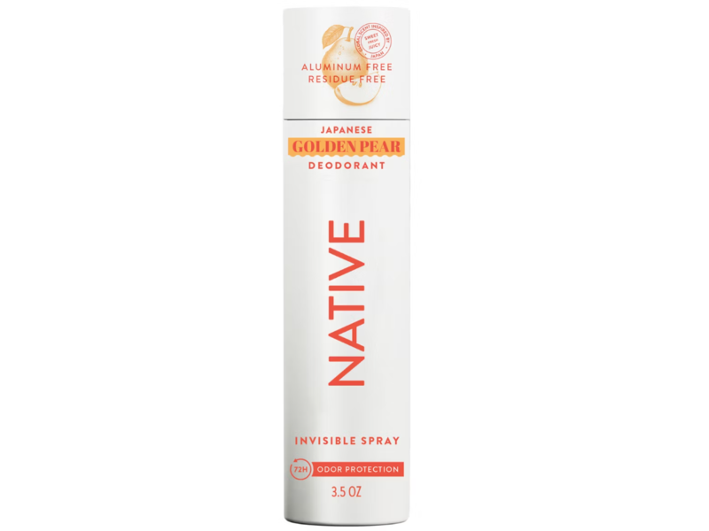 Native Invisible Spray Deodorant, Japanese Golden Pear, 3.5 oz/99 g