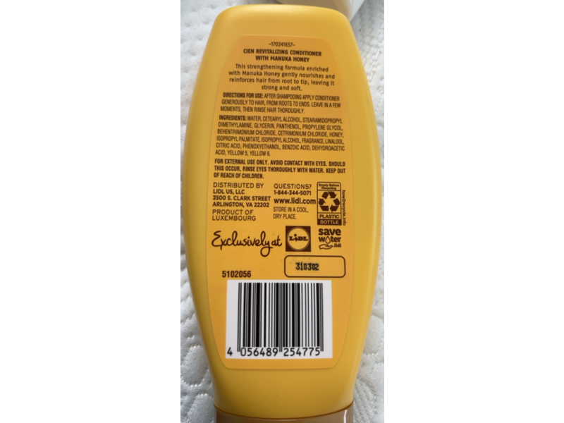 Cien Revitalizing Conditioner with Manuka Honey, 8.4 fl oz/250 mL