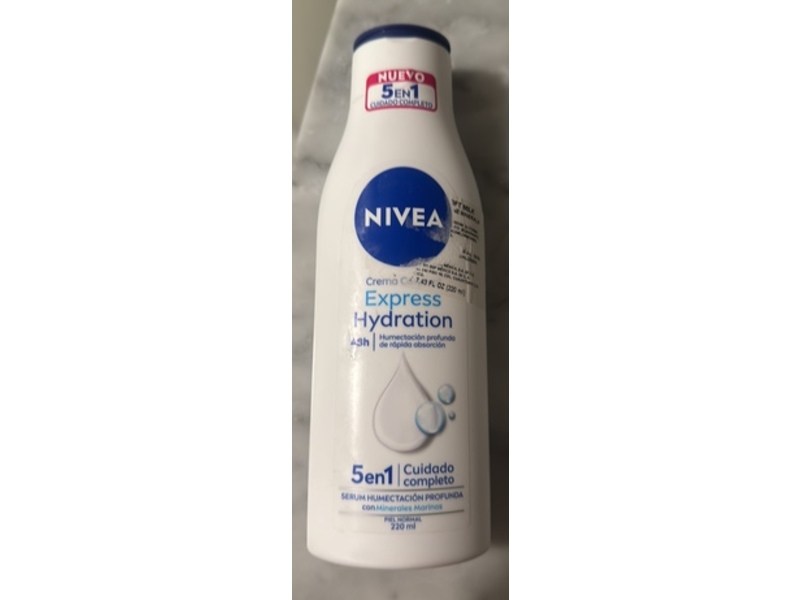 Nivea Express Hydration Body Lotion, 220 mL