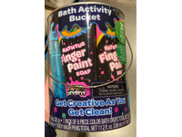 Crayola Bath Activity Bucket Neon Finger Paint Soap Set - Image 3