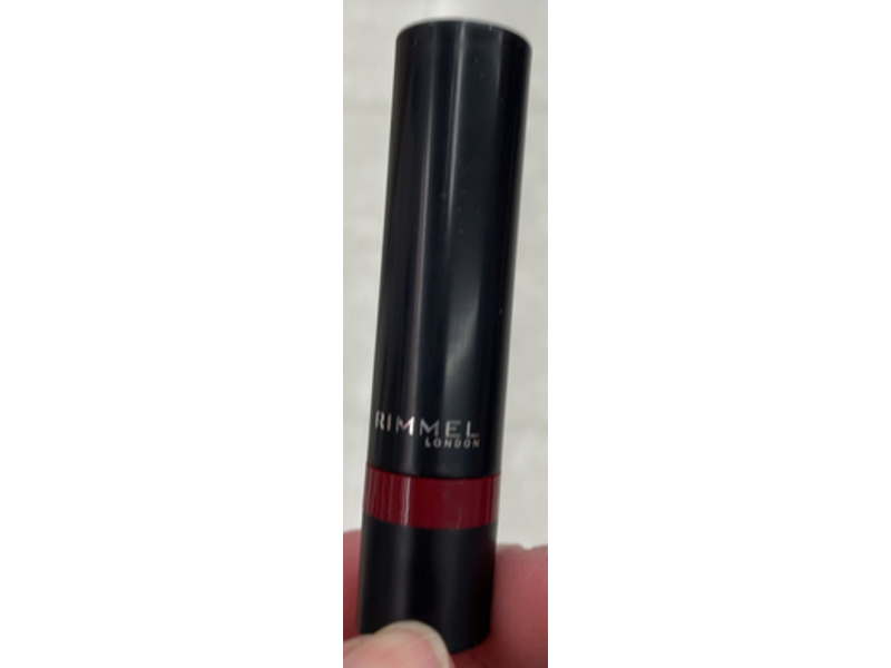 Rimmel London Lasting Finish Matte Lipstick, 560 Crimson Desire, 0.08 oz/2.3 g