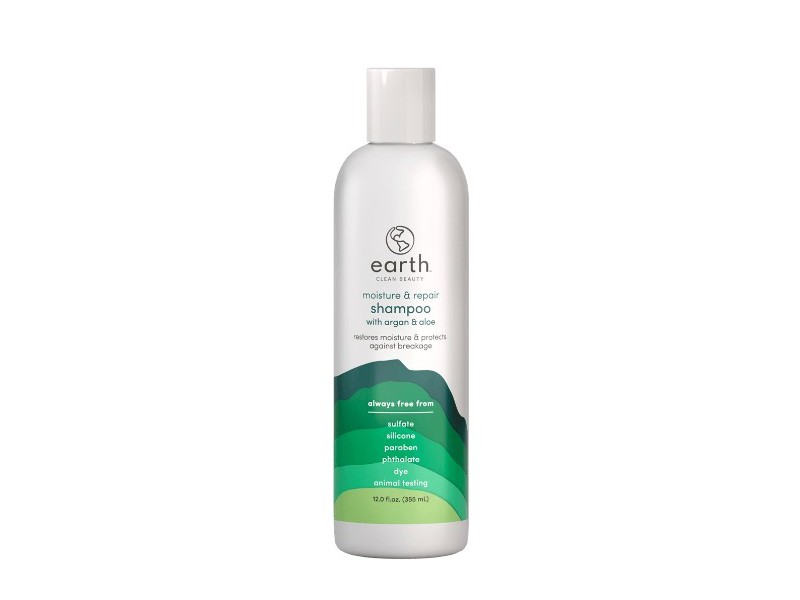 Earth Moisturure & Repaire Shampoo, Argan & Aloe, 12.0 fl oz/355 mL