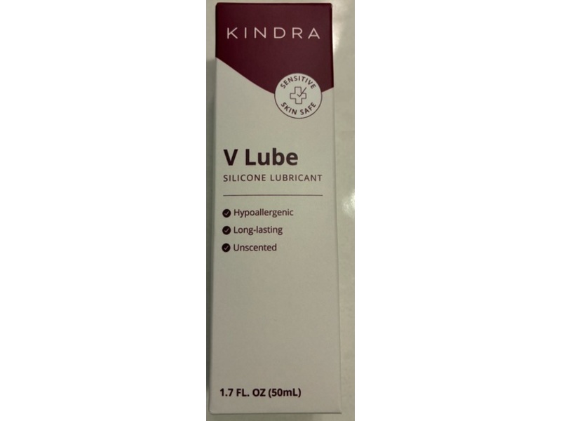 Kindra V Lube Silicone Lubricant, 1.7 fl oz/50 mL