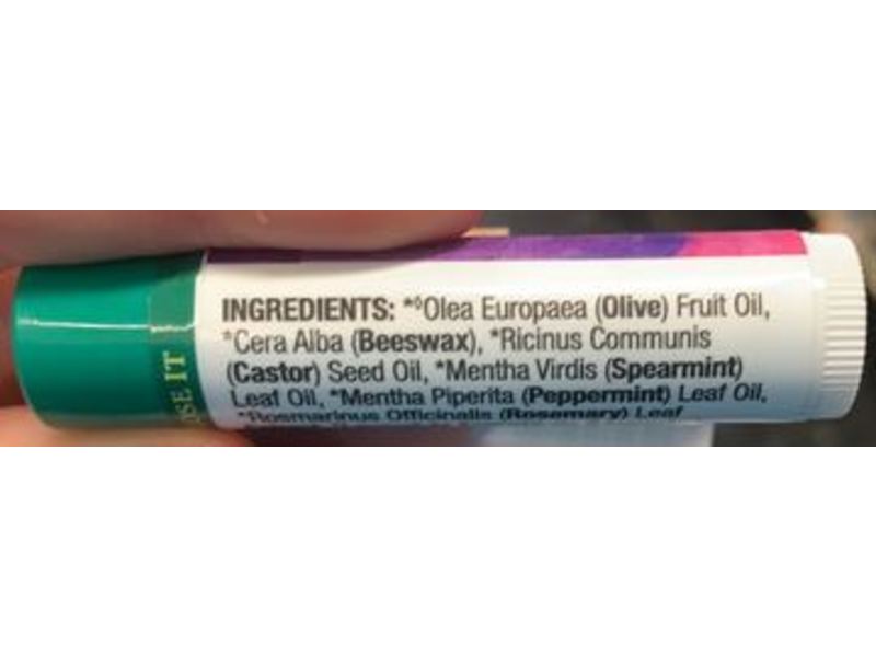 Badger Lip Balm Stick, Highland Mint, 0.15 oz/4.2 g