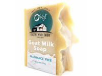 O My! Goat Milk Soap Bar, Fragrance Free, 6 oz/170 g - thumbnail 1