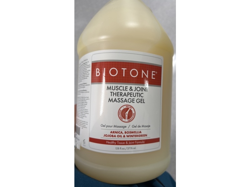 Biotone Muscle & Joint Therapeutic Massage Gel, 128 fl oz/3776 mL