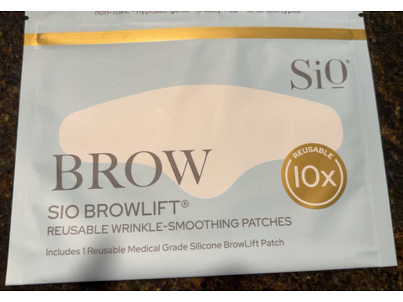 SiO Brow Lift Reusable Wrinkle-Smoothing Patches, 1 Count
