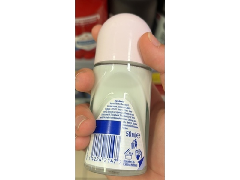 Nivea Pearl & Beauty Anti Perspirant, Pearl Extracts & Avocado Oil, 50 mL