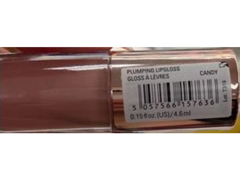Revolution Plumping Lip Gloss, Candy, 0.15 fl oz/4.5 mL