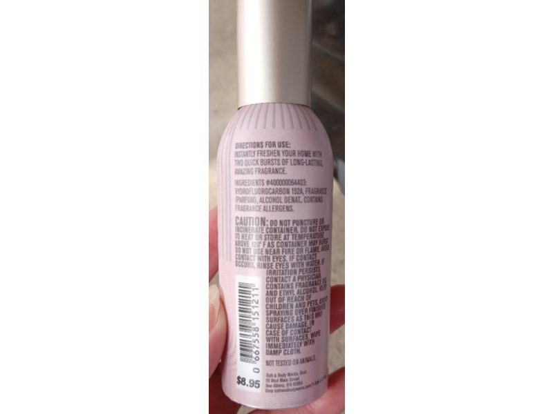 White Barn Raspberry & Whipped Vanilla Concentrated Room Spray, 1.5 oz/42.5 g