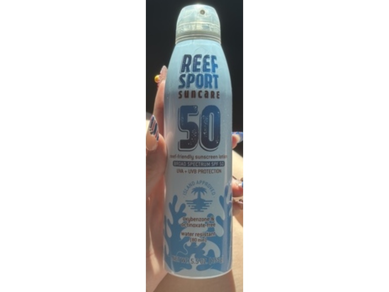 Reef Sport Suncare Sunscreen Lotion, SPF 50, 5.5 oz/155 g