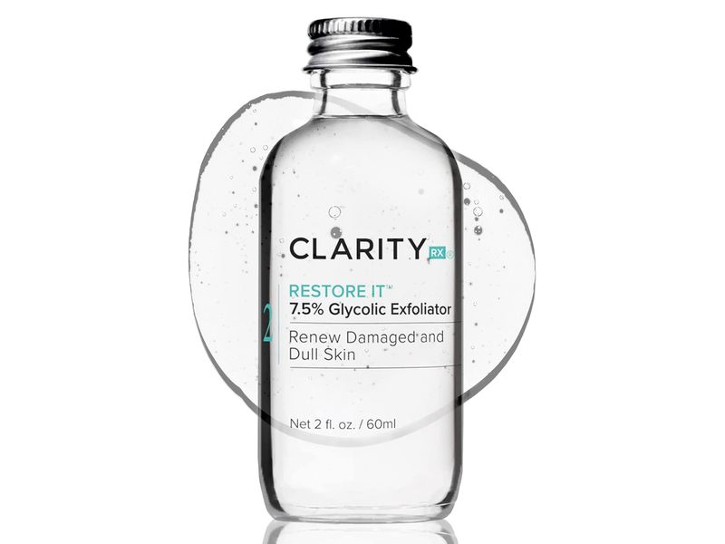 Clarity Rx Restore It 7.5% Glycolic Exfoliators, 2 fl oz/60 mL