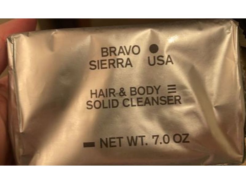 Bravo Sierra Hair & Body Solid Cleanser, 7 oz