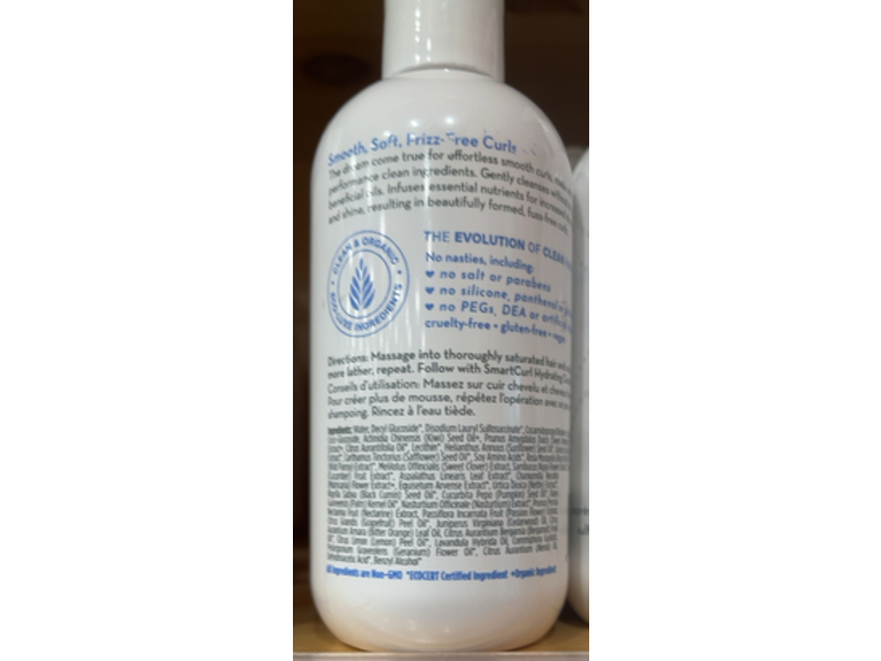 Evolvh Smart Curl Hydrating Wash, 8.5 fl oz/250 mL