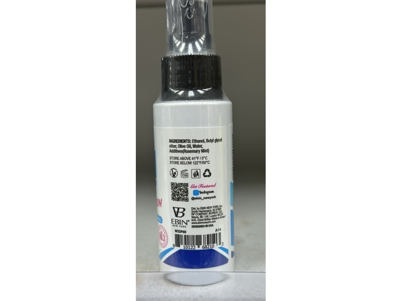 Ebin New York Wonder Lace Bond Skin Protector Sports Edition, Rosemary Mint, 2 fl oz/60 mL