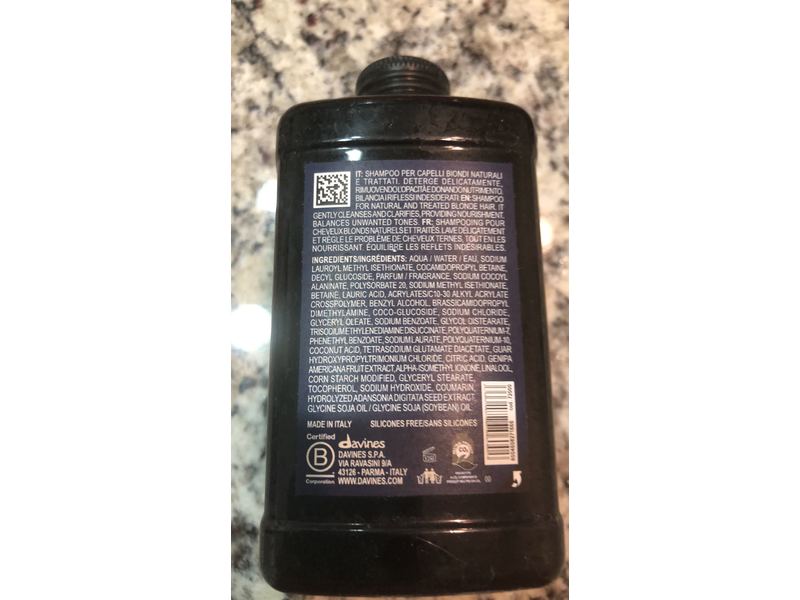 Davines Heart Of Glass Silkening Shampoo, 8.45 fl oz/250 mL