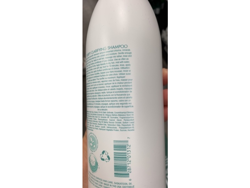 Surface Purify Clarifying Shampoo, 33.8 fl oz/999 mL
