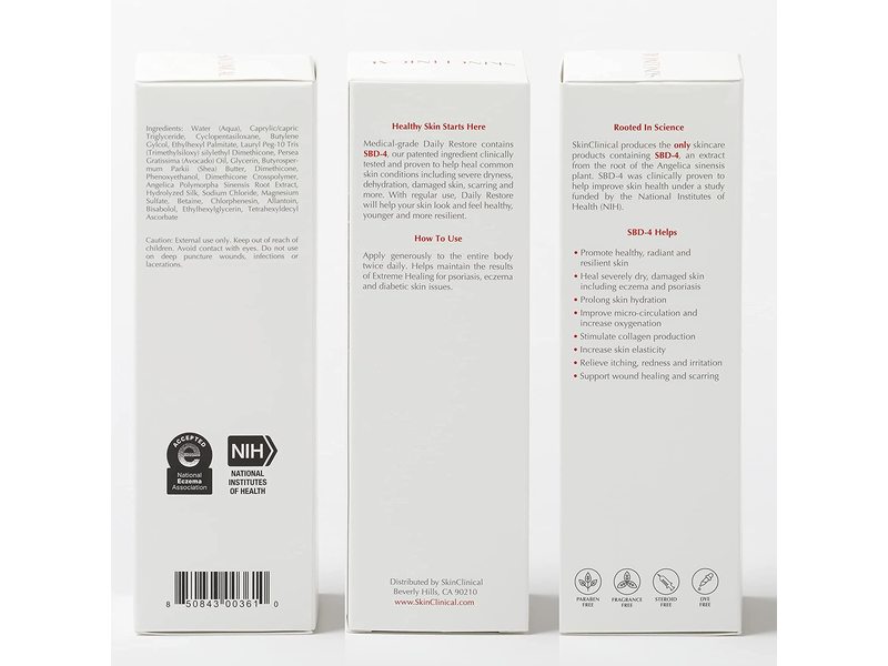 Skinclinical Daily Restore Hydrating Lotion, 8 oz/237 mL