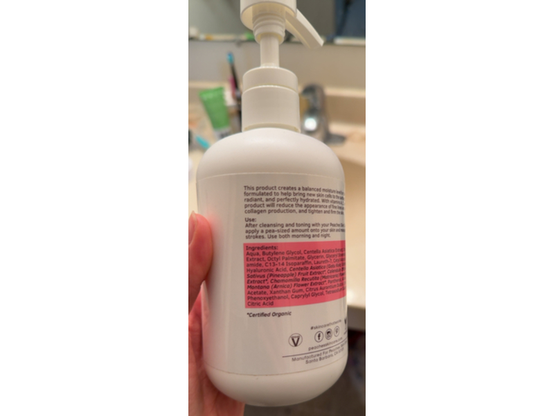 Peaches Skin Care Classic Moisturizer, 16 fl oz/472 mL