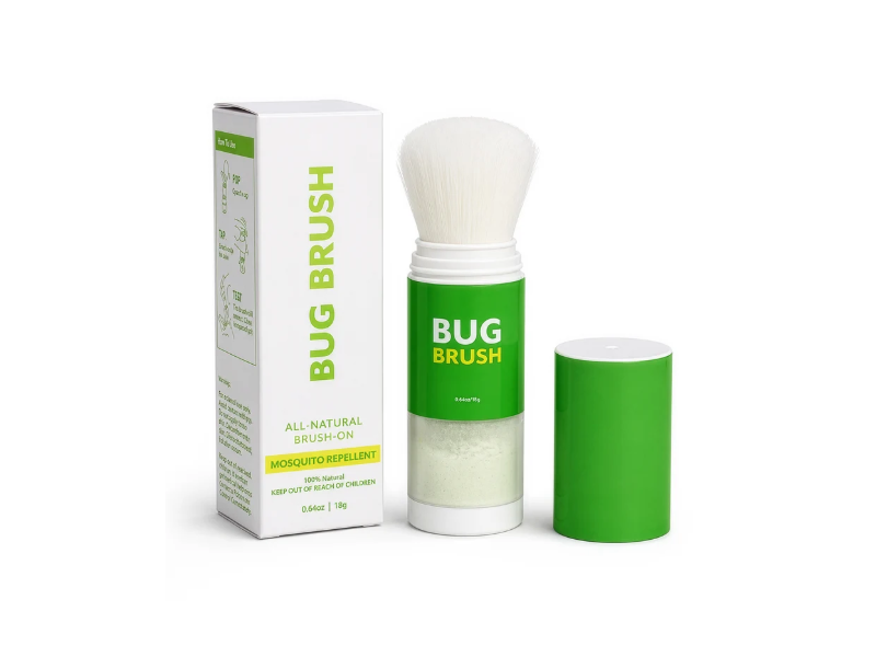 Sol Brush Bug Brush All-Natural Brush-On Mosquito Repellent, 0.64 oz/18 g