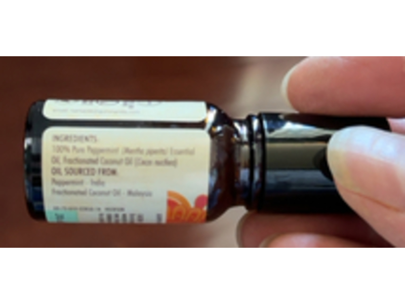 Gurunanda Roll-On, Peppermint, 1 oz/30 mL