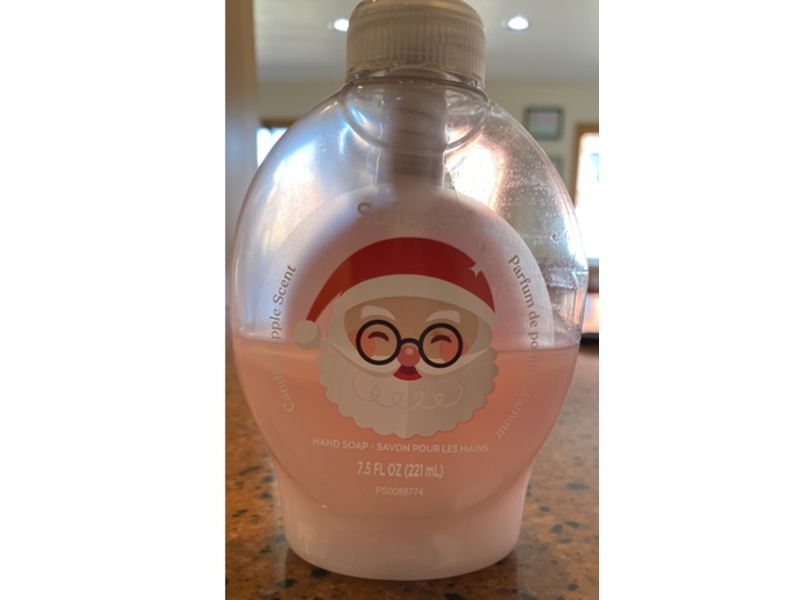 Softsoap Christmas Hand Soap, Candied Apple Scent, 7.5 fl oz/221 mL