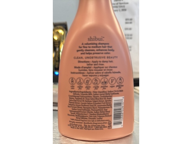 Shibui Volumizing Shampoo, 12 fl oz/355 mL