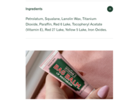 Vermont's Original Bag Balm Lip Moisturizer, Powder Pink, 0.3 oz/8.5 g - thumbnail 2