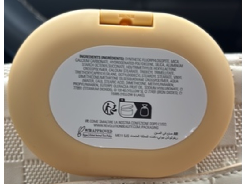 Revolution Instant Blur Setting Powder, Banana, 0.17 oz