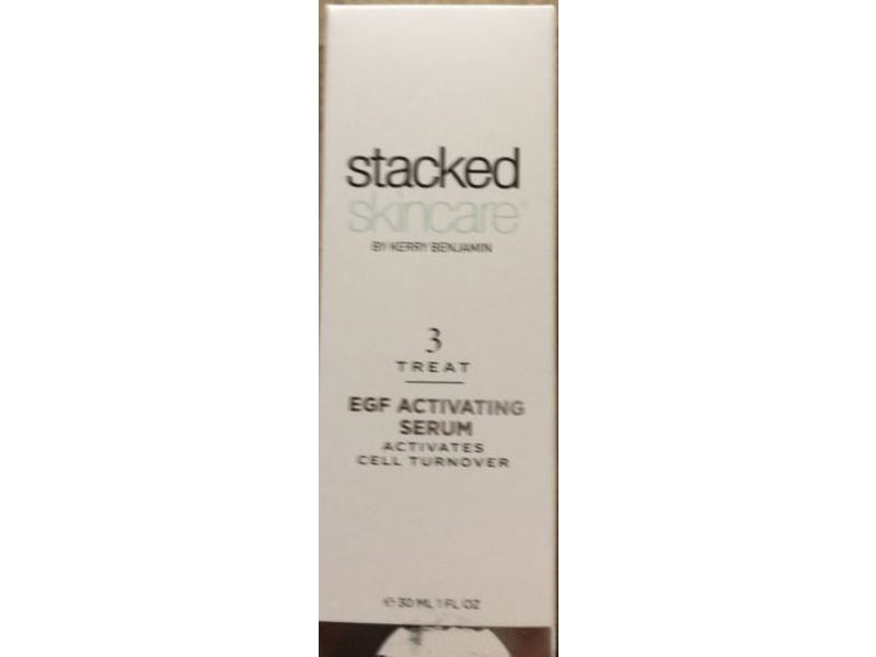 Stacked Skincare Activating Egf Serum, 3 Treat, 1 fl oz/30 mL