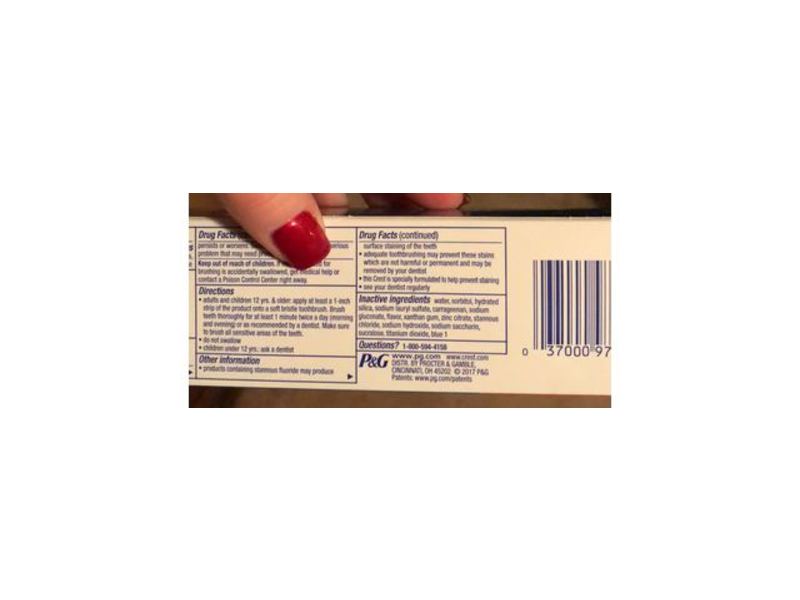 Crest Pro-Health Fluoride Toothpaste, Sensitive + Enamel Shield, 4.6 oz/130 g