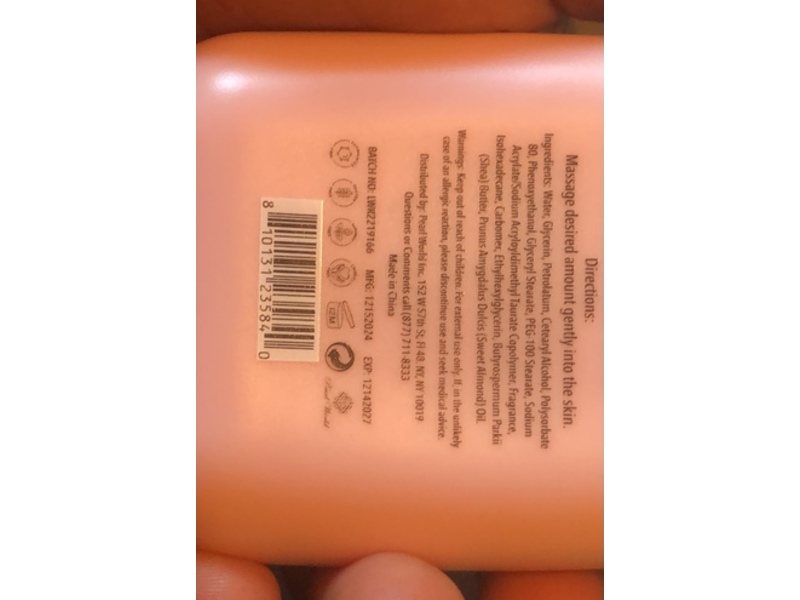 Moisturizing Hand Cream, Shea Butter & Sweet Almond Oil, 1.69 fl oz/50 mL