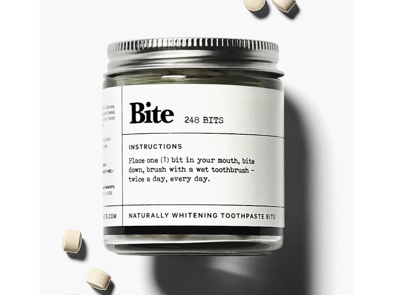 Bite Toothpaste Bits, Mint, 248 Count