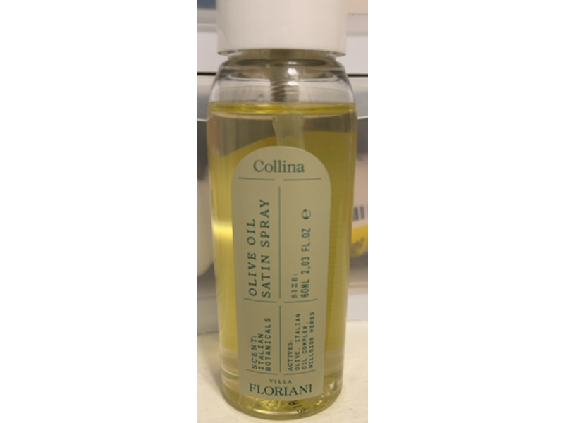 Villa Floriani Collina Olive Oil Satin Spray, 2.03 fl oz/60 mL