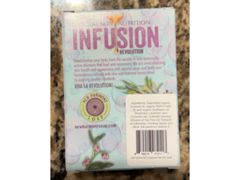 New Harmony Infusion Revolution Eczema & Psoriasis Bar Soap