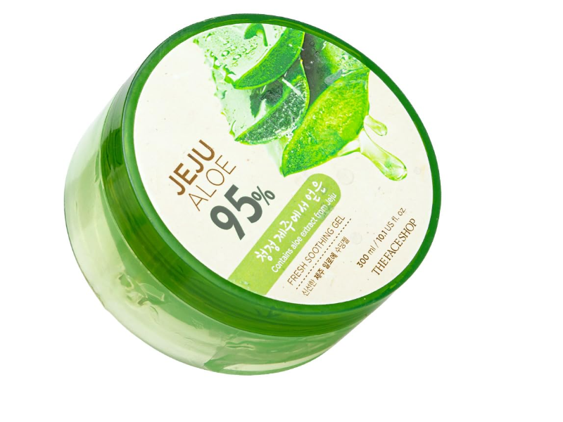 The Face Shop Fresh Soothing Gel, Jeju Aloe, 10.1 fl oz/300 mL