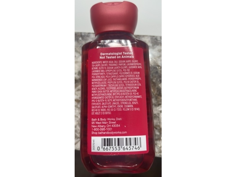 Bath & Body Works Shower Gel, You're The One, 3 fl oz/88 mL